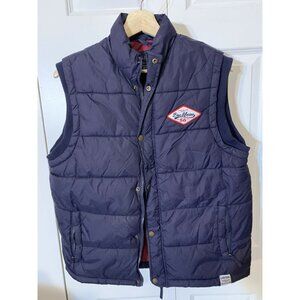 Navigata Men’s Sz S Puffer Vest Blue Marine 56 Rowing Cup Crew London Collection